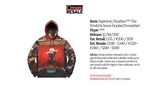 In 2007, a version with enhanced graphics was released for the wii. Cream Resale On Twitter Supreme Scarface The World Is Yours Hooded Sweatshirt Supreme Supremexscarface Scarface Supremeforsale Supremeresale Supremefw17 Https T Co F1yrb9v4sj