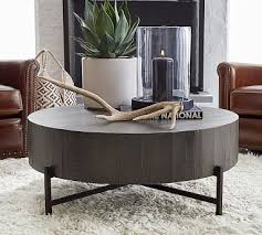 Pottery barn berlin square ottoman dupe. Fargo 40 Round Reclaimed Wood Coffee Table Pottery Barn