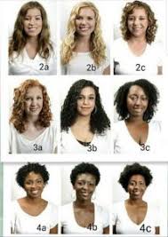 Curl Pattern Hair Type Chart