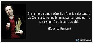Top 10 des citations aimer (de célébrités, de films ou d'internautes) et proverbes aimer classés par auteur, thématique, nationalité et par culture. Si Ma Mere Et Mon Pere Ils M Ont Fait Descendre Du Ciel A La Terre Ma Femme Par Son Amour M A Fait Remonte De