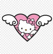 The image's backgroud is transparent and in png (portable network graphics) format. El Blog De Esther Hello Kitty Png Hello Kitty In Heart Iphone 6 Plus Phone Case Png Image With Transparent Background Toppng