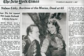 Legendary Jeanette Macdonald The Iron Butterfly Nelson Eddy Jeanette Macdonald Jeanette Music Book