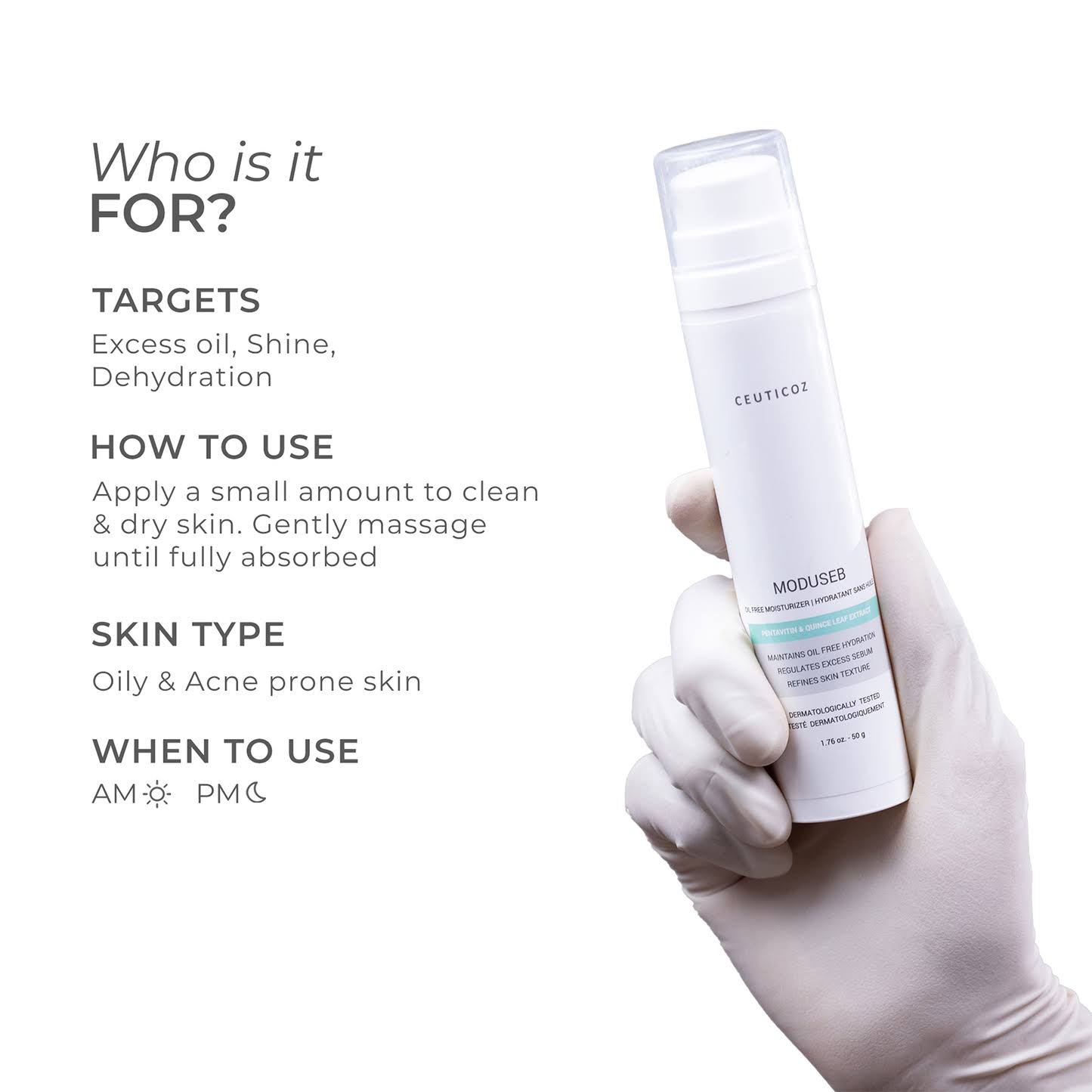 Moduseb oil free moisturizer product image