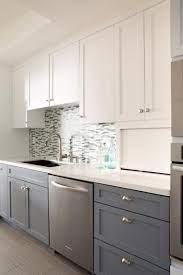 Sleek Two Toned Kitchen Cabinets Kitchen Cabinet Design Outdoor Kitchen Cabinets Tall Kitchen Cabinets