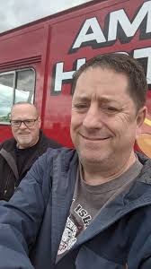 Brian is back in Little Ferry! Today was his first day back. Hours will be  Monday thru Saturday 11- 3 DWD Sabrett natural casing. I with homemade  onions and mustard, 1 homemade