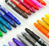 SUNNY 24-Color Silky Gel Crayon Set Safe and Non-Toxic for Kids Painting Not Dirty Hands