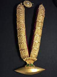 Nepal Necklace Worn By Living Goddess 19 20th C Gold Private Collection Gold Jewelry Necklace Antique Jewelry Indian Bridal Jewels