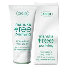 Ziaja Manuka Gunduz Kremi Yagli Ve Karma Cilt Manuka Agaci Yapragi Ozlu 50 Ml Rossmann