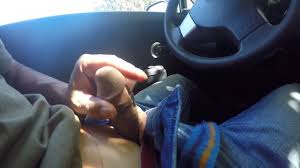 車の中でオチンポを露出。シコシコするのが大好きな変態日本人男。まじで興奮する。。。