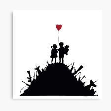 At canvas art rocks you will find a lot of banksy artwork for sale. Banksy Stencil Wall Art Redbubble