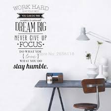 Discover everything about it here. Inspirational Quotes For Work Wall Stickers Large Inspirational Quotes Wall Decals Work Hard Dream Vinyl Wall Dogtrainingobedienceschool Com