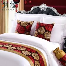 Decorative tassel pillow knitted cushion cover/pink green beige pillow case/throw pillow cushion shell 18x18. Hotel Linen Decorative Hotel Bed Runner And Cushion Sets China Decoration And Bed Runner Price Made In China Com