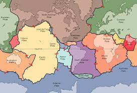 Map Of Continental Plates List Of Tectonic Plates - Wikipedia