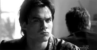 Damon salvatore black and white gif. Funny Gifs Black And White Gif Vsgif Com