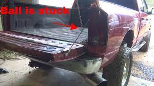 They offer a turnover ball hitch to fit nearly every domestic. B W Goose Ball Stuck Upside Down Youtube