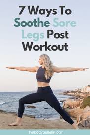 My Legs Are So Sore I Can Barely Walk Here S How To Recover Faster Sore Legs Sore Legs After Workout Workout Soreness