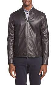 Armani Collezioni Leather Jacket Nordstrom Leather Jacket Leather Jacket Style Jackets Fashion Week