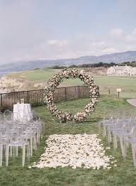 Wedding Ceremony Decoration At Ritz Carlton Half Moon Bay Event Planning Styling De Wedding Ceremony Decorations Event Planning Wedding Ceremony