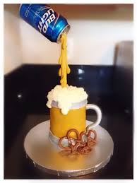 Defying Gravity Floating Beer Cake Luxe Cakes Cupcakes Beer Cake Cupcake Cakes Cake Decorating