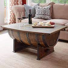 Or other timber subject to avialability. Natural Antique Rustic Wine Barrel Coffee Table Size 3 Feet Rs 23000 Piece Id 20398148730