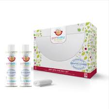 Pombaby Natural Organic Baby Bath Time Gift Set Go Organic