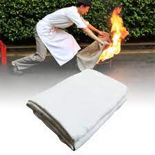 Fr tarpaulins generally are required to pass nfpa 701 burn test to qualify with the fire marshal for an fr rating. Fireproof Blanket Multi Function Fire Retardant Blanket Fireproof Blanket For Fireplace Cream Fiberglass 100cmx100cm Security Fire Blanket Aliexpress