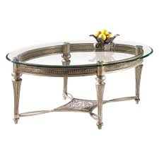 Magnussen Galloway Oval Iron And Glass Cocktail Table Oval Glass Coffee Table Oval Coffee Tables Coffee Table Setting