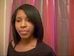 Blow Dry And Flat Iron For THICK Short Hair....:)