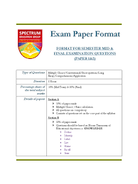 Apa research paper formatting guidelines: Exam Paper Format