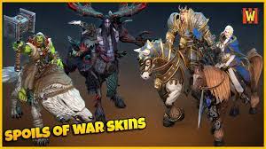 ALL Spoils of War Edition Skins | Jaina, Arthas, Thrall & Cenarius |  Warcraft 3 Reforged - YouTube