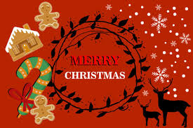 Download Merry Christmas Background Vector Snow Graphic By Isalnesia Creative Fabrica SVG Cut Files
