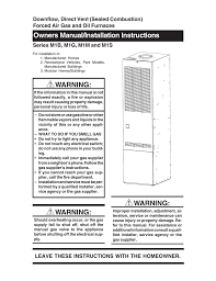 Nordyne M1b Furnace User Manual Manualzz Com