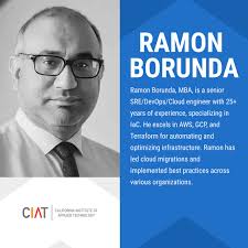 🌟Instructor Spotlight🌟 CIAT is proud to share one of our instructors, Ramon  Borunda, will be a featured speaker at HashiConf, a leading tech  conference, in October! Ramon comes with a background of