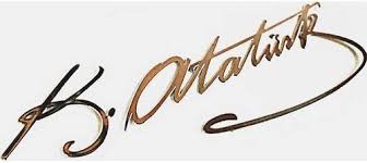 Ermeni kaligrafin hazırladığı beş imzadan bir tanesi olan imza, günümüzde atatürk imzası olarak bilinmektedir. Ataturk Imzasi Ve El Yazisi Font Ataturk Imzasi Ve El Yazisi Font Download