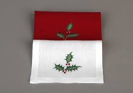 Maintenant ceci peut etre le initial photographie. Houx Holly Cocktail Napkins Noel Paris
