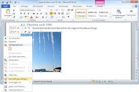 Bildkopieren gibts wahrscheinilch erst ab 2002 Tabellen Und Abbildungen Beschriften Mit Word 2010