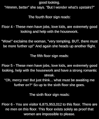 It was publicized that each woman could visit this store only once! A Store Sells Husbands Funny Story Husband Humor Husband Jokes Wife Jokes