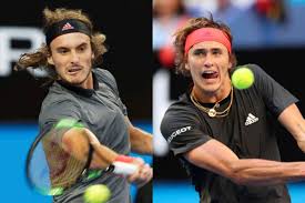 Alexander zverev strongly denied allegations he was using a phone on court. Tsitsipas Zverev Composite Abc News Australian Broadcasting Corporation