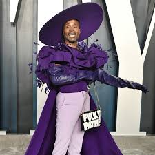 Billy porter slays on the 2020 golden globes red carpet. Billy Porter S Purple Outfit At The Oscars Afterparty 2020 Popsugar Fashion
