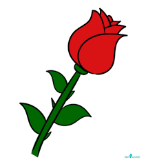 Draw a third slightly elongated oval to the right side of the paper. How To Draw A Rose Easy Step By Step Guide