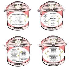 Pressure Cooking Magnets Cheater Times Pressure Cooking Sirloin Tip Roast Instant Pot