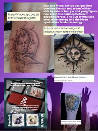 What Does A Tattoo Of Sun And Moon Symbolize Quora
