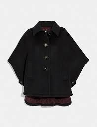 Short Cape Short Cape Coach Outlet Coach