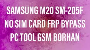 Sep 25, 2019 · this is the latest ultimate guide for samsung frp bypass, in this guide i have shown all the working process to unlock your samsung phone, on this ultimate guide we have shown all the working frp unlock process that is working on any samsung galaxy devices, i repeating again its works every time, in this process we are using all the latest samsung frp tool and samsung frp … Samsung M20 Frp Unlock Tool For Gsm