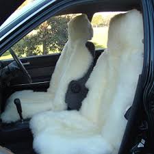 Covering your car, truck, or suv's seats can keep your interior looking new for resale, cover existing damage, or even personalize your. Sheepskin Car Seat Covers Ecowool Free Shipping