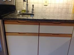 Cabinet door replacement costs at cabinetdoors.com. How To Modify Grooved Grooved Handles On Kitchen Cabinetry