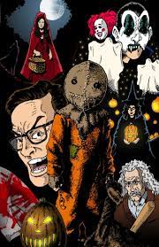 Trick R Treat By Myzery Creations On Deviantart Horror Movie Art Scary Movies Classic Horror Movies