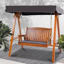 Shop great deals on other yard, garden & outdoor living items. Gardeon Outdoor Swing Chair Wooden Garden Bench Hammock Canopy Outdoor Furniture Ebay