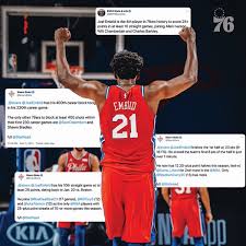 Not so fast, said dwyane wade. Philadelphia 76ers On Twitter The Stats Speak For Themselves Joelembiid X Nbaallstar