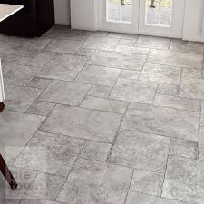 You'll just need a few tools and a fair amount of time. Borgogna Stone Grey Modular Mix Porcelain Floor Tile